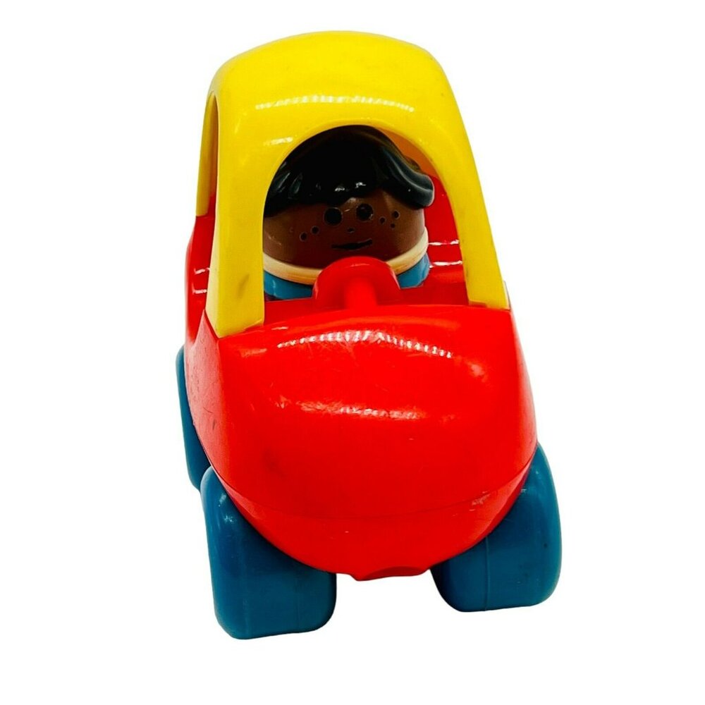 Little Tikes Toddle Tots Cozy Coupe Red Blue Wheels African‎ American Boy